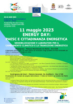 11 maggio 2023 - ENERGY DAY: PAESC E CITTADINANZA ENERGETICA - Sensibilizzazi...